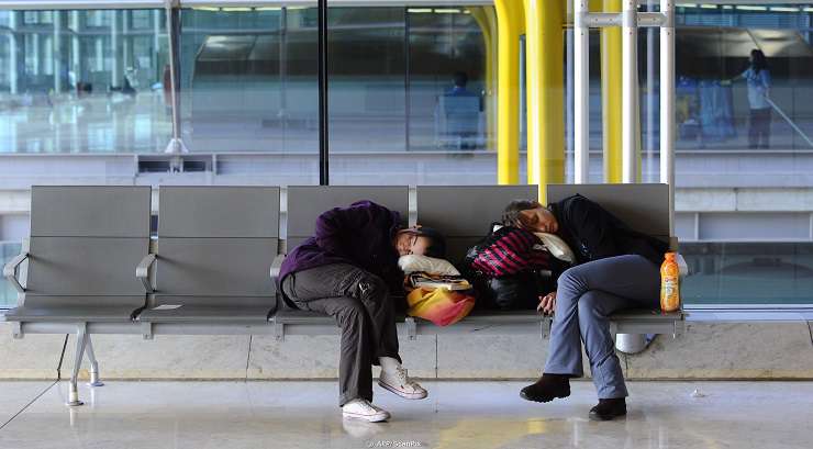 خواب بهتر در فرودگاه در صورتی که حق انتخاب نداشته باشیم