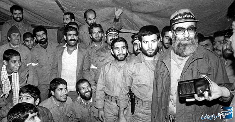 اولین حضور مقام معظم رهبری در جنگ