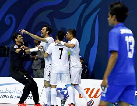 منتخب ايران يتأهل لنهائي كأس آسيا لكرة الصالات عبر فوزه على أوزبكستان 