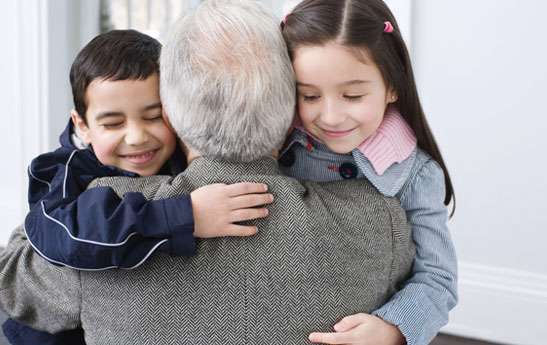 ارتباط نوه با پدر بزرگ