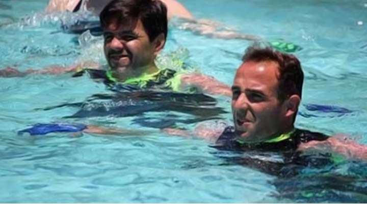 ایروبیک در آب ایروبیک در آب