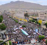 صنعاء تشهد مسيرة جماهيرية حاشدة تحت شعار 