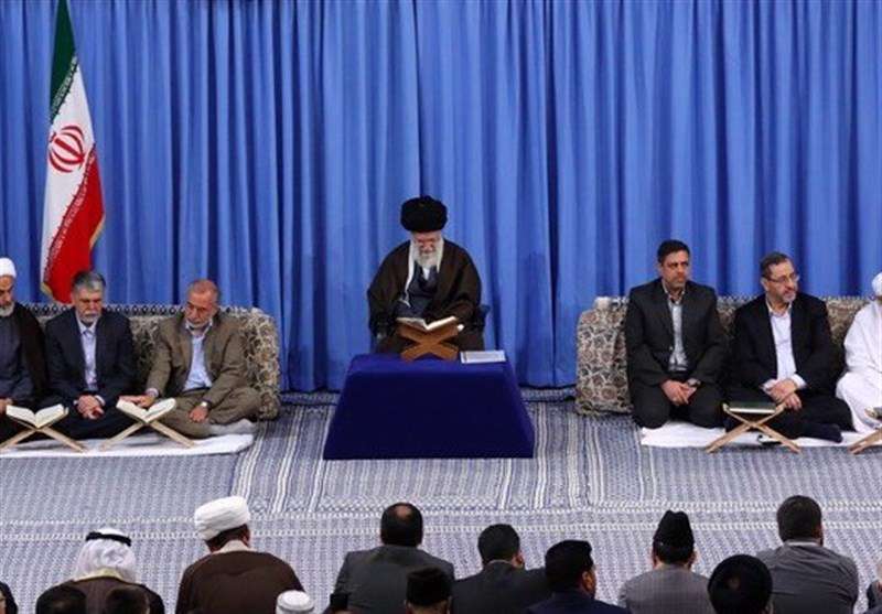 دیدار جامعه قرانی با رهبر