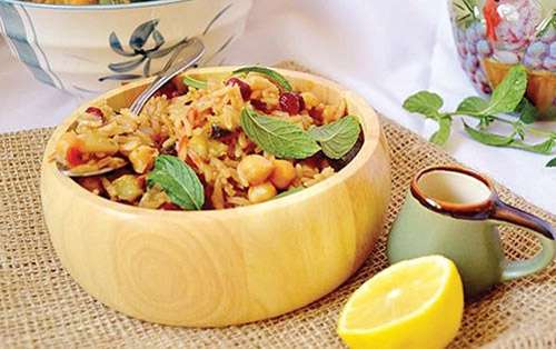 پلوی نخود و گندم
