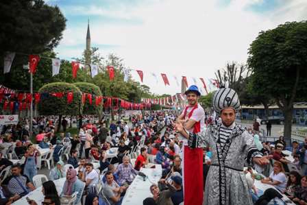 چراغانی ترکیه ماه رمضان
