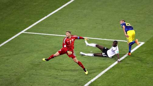 گزارش تصویری بازی آلمان و سوئد