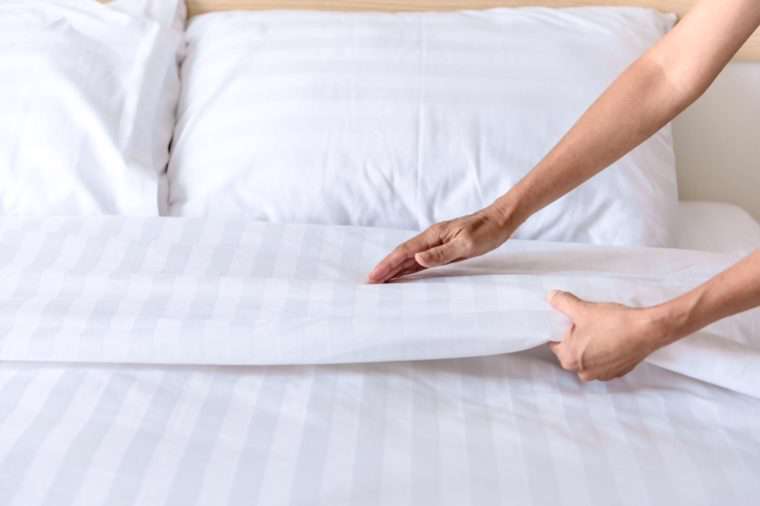 مرتب کردن رختخواب
