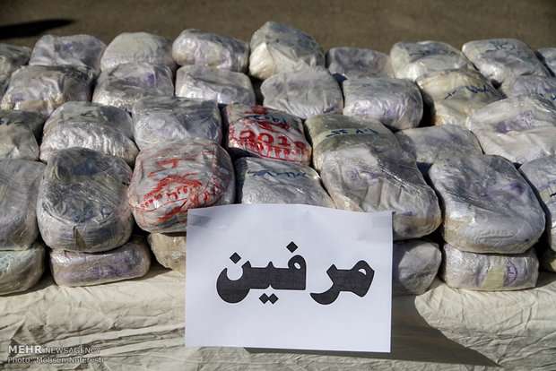کشف دو تن موادمخدر در تهران کشف دو تن موادمخدر در تهران