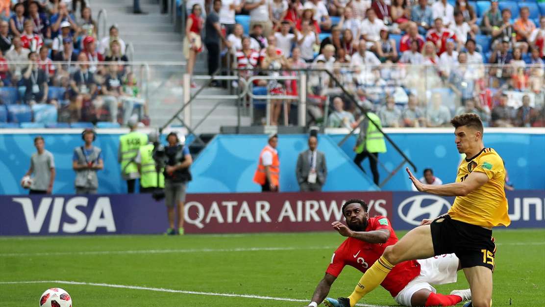 آلبوم تصاویر بازی بلژیک و انگلستان