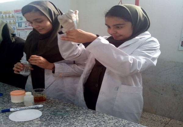 حذف رنگینه متیلن بلو از آب، دستاورد برتر دوره اول فرزانگان 6