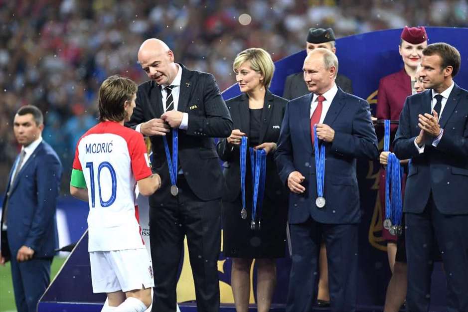 روایت تصویری بازی فینال جام جهانی 2018