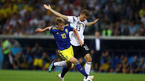 گزارش تصویری بازی آلمان و سوئد