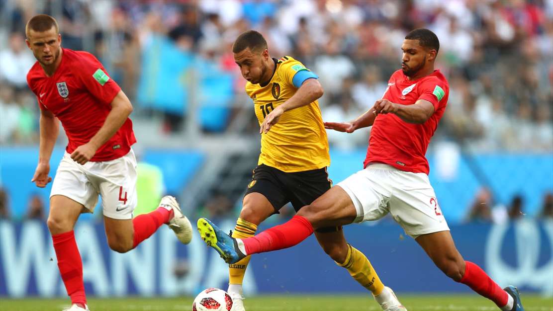 آلبوم تصاویر بازی بلژیک و انگلستان