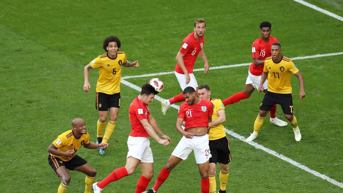 آلبوم تصاویر بازی بلژیک و انگلستان