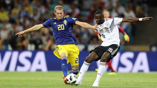 گزارش تصویری بازی آلمان و سوئد