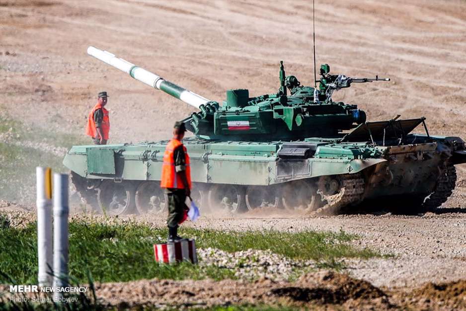 مسابقه تانک ها در روسیه