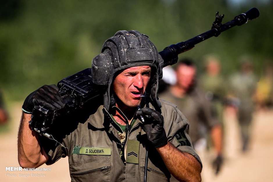 مسابقه تانک ها در روسیه