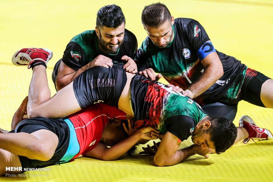 دیدار تیم ملی کبدی مردان ایران در مقابل ژاپن