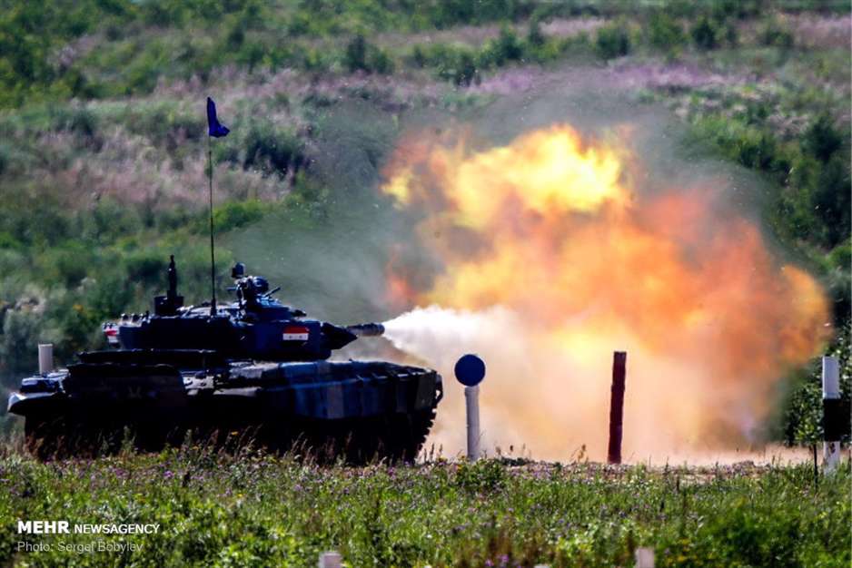 مسابقه تانک ها در روسیه