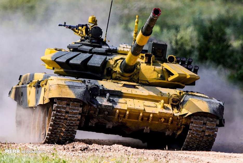 مسابقه تانک ها در روسیه