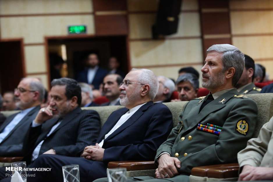 حضور ظریف در وزارت دفاع