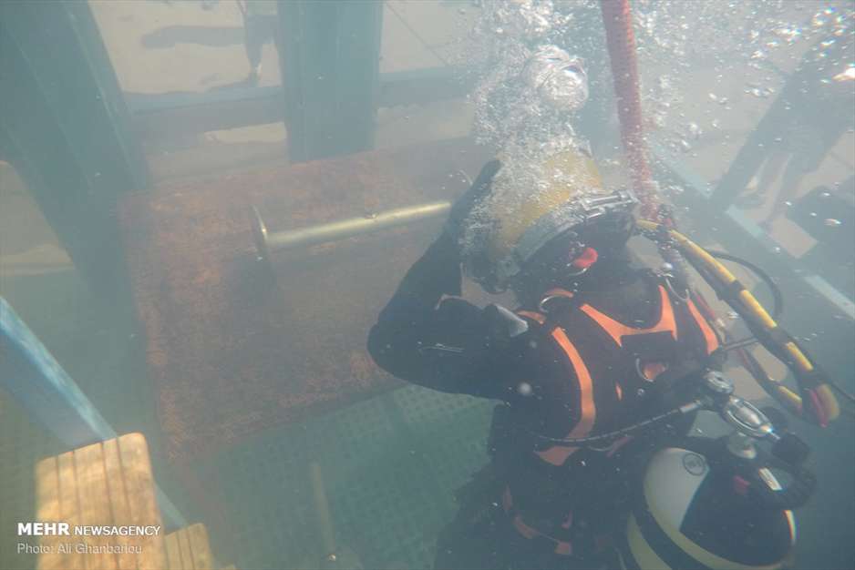 مسابقات ارتش های جهان - جوشکاری زیر آب