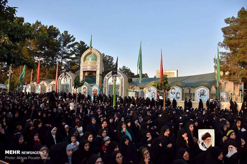 مراسم نخستین سالگرد شهادت شهید حججی