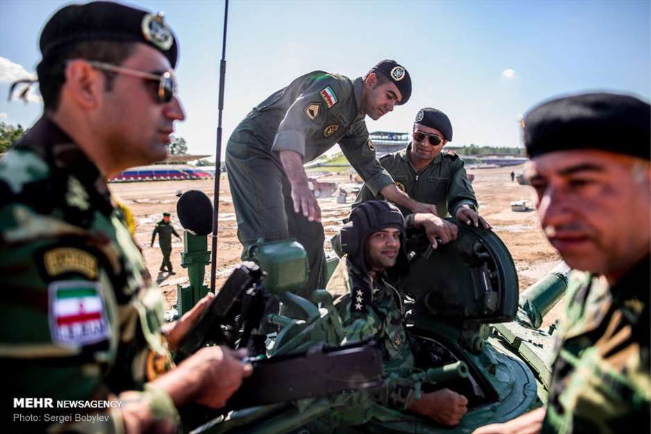 مسابقه تانک ها در روسیه