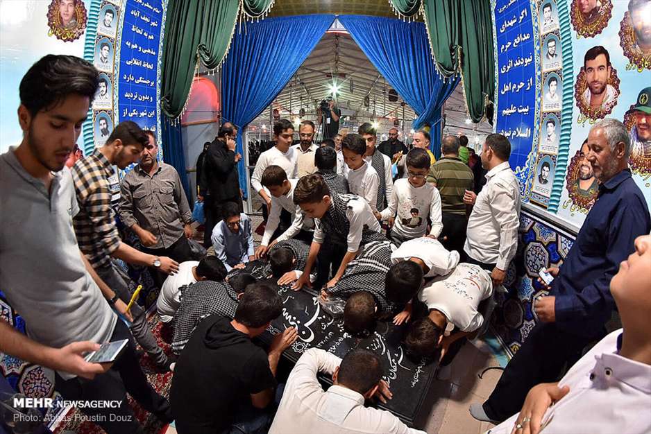 مراسم نخستین سالگرد شهادت شهید حججی