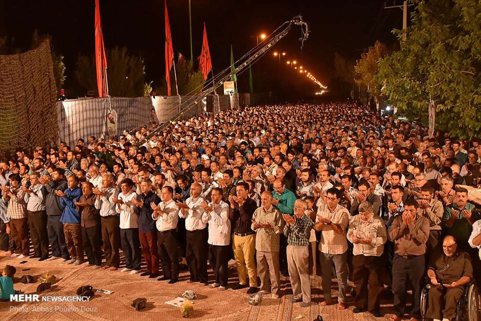 مراسم نخستین سالگرد شهادت شهید حججی