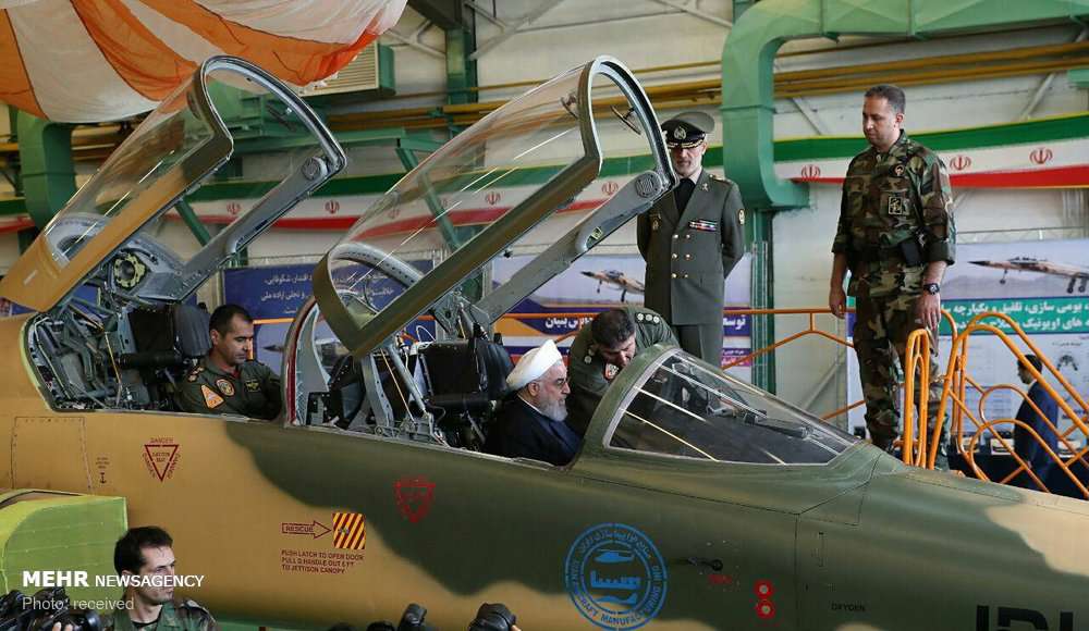 پرواز نخستین هواپیمای جنگنده ایرانی 