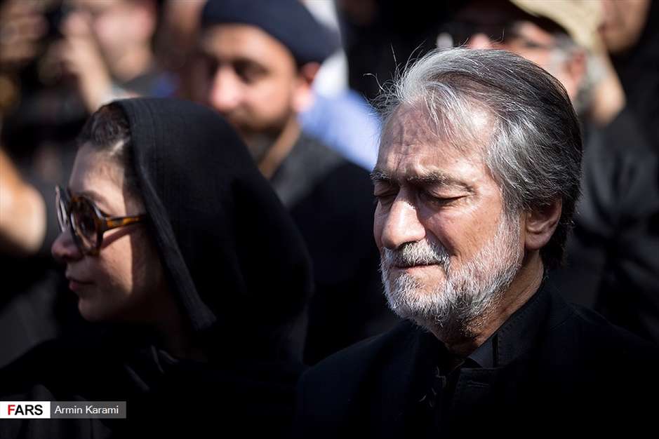 مراسم تشییع آقای بازیگر