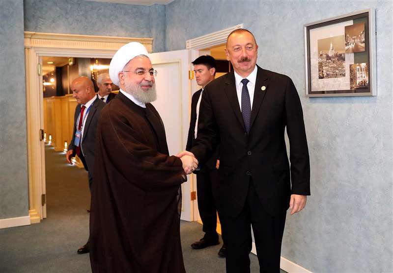 روحانی در دیدار علیاف: تحول بزرگی در سطح روابط تهران - باکو ایجاد شده است روحانی در دیدار علیاف: تحول بزرگی در سطح روابط تهران - باکو ایجاد شده است
