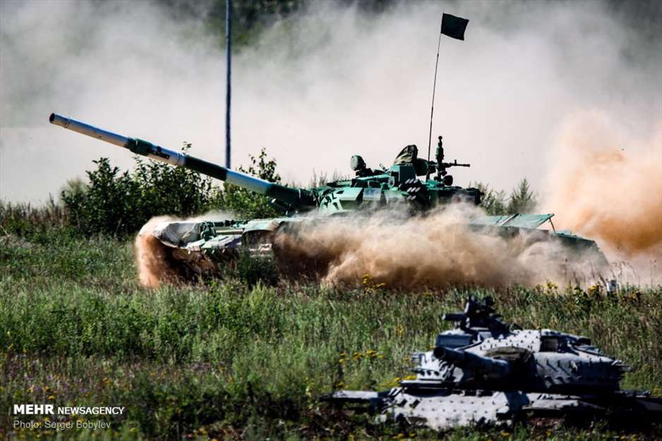 مسابقه تانک ها در روسیه
