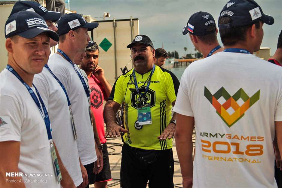 مسابقات ارتش های جهان - جوشکاری زیر آب