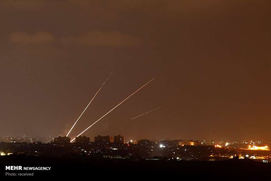 حملات هوایی صهیونیست ها به غزه‎