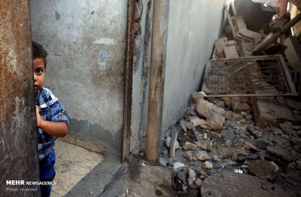 حملات هوایی صهیونیست ها به غزه‎