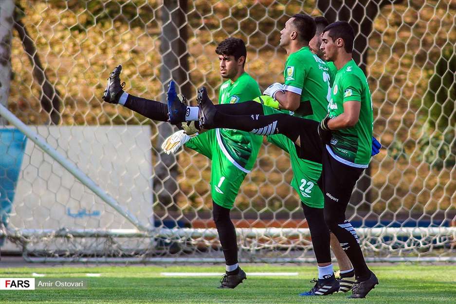 تمرین تیم فوتبال سایپا