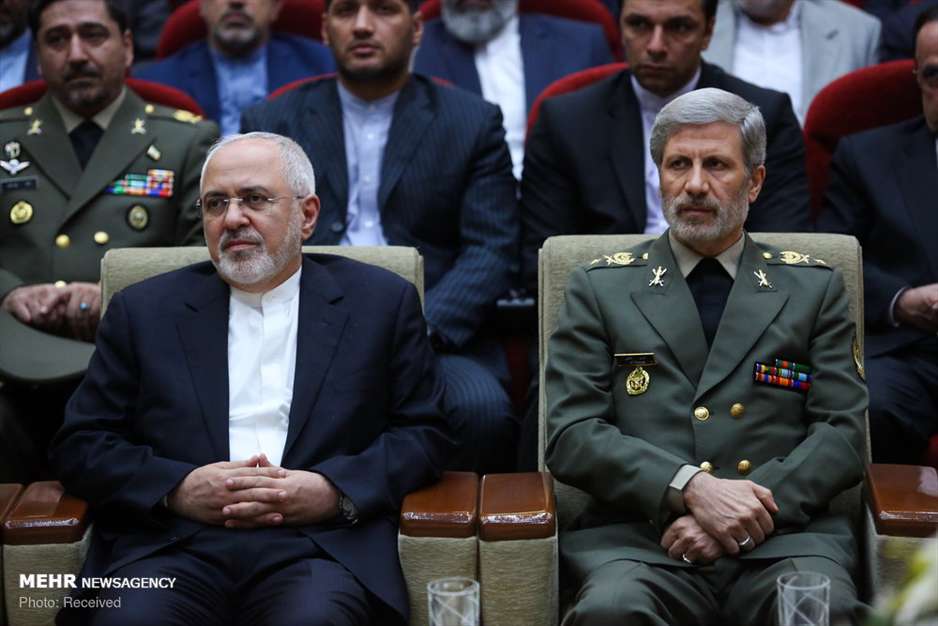 حضور ظریف در وزارت دفاع