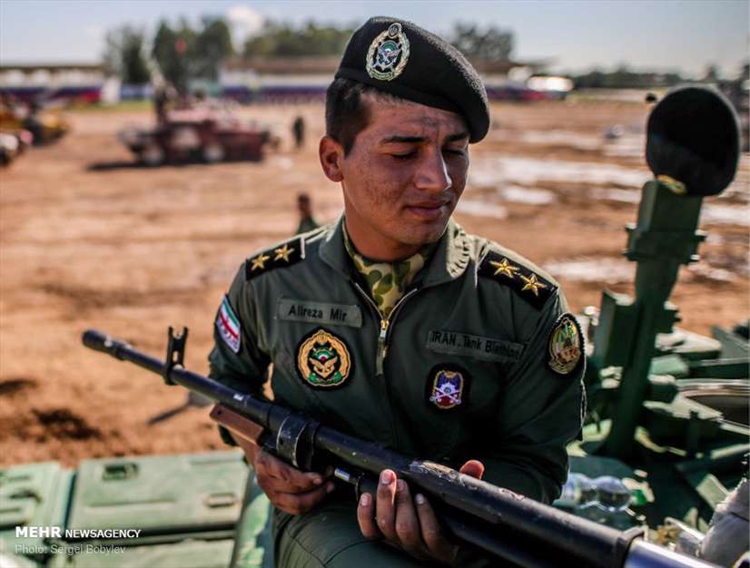 مسابقه تانک ها در روسیه