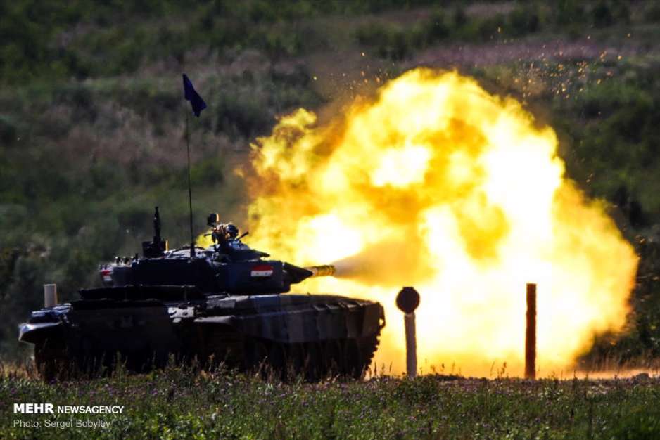 مسابقه تانک ها در روسیه