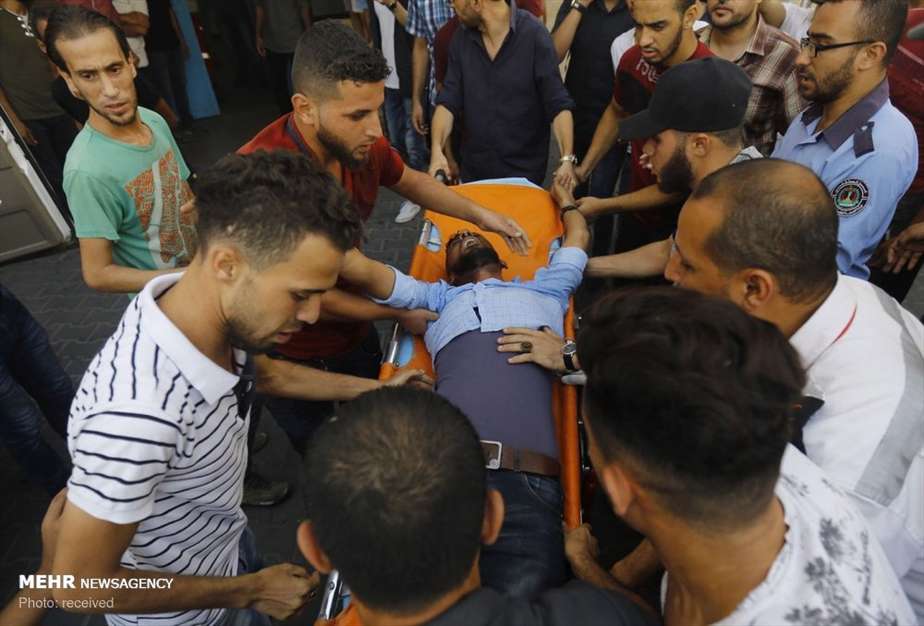 حملات هوایی صهیونیست ها به غزه‎