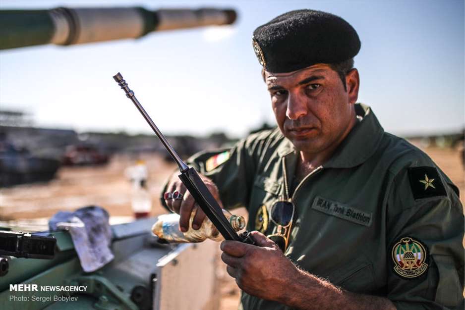 مسابقه تانک ها در روسیه