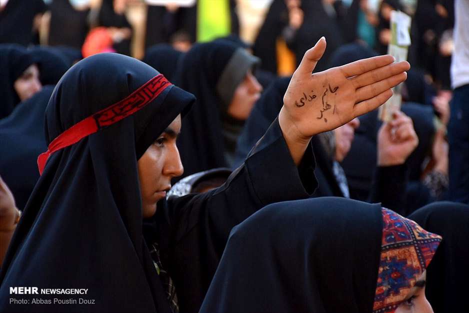 مراسم نخستین سالگرد شهادت شهید حججی