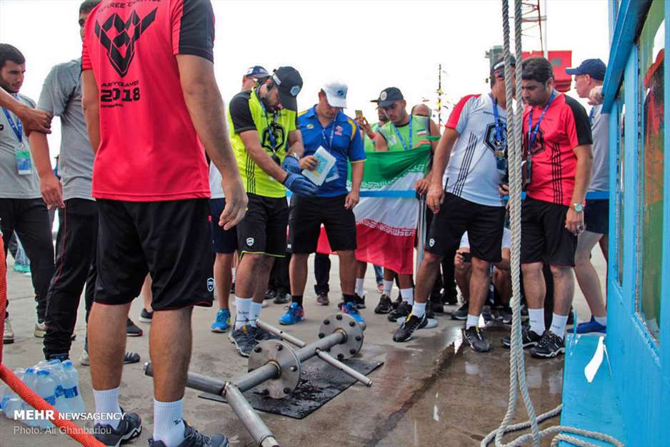 مسابقات ارتش های جهان - جوشکاری زیر آب