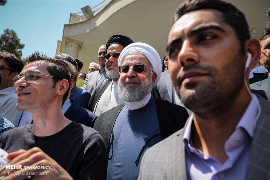 در حاشیه جلسه هیات دولت