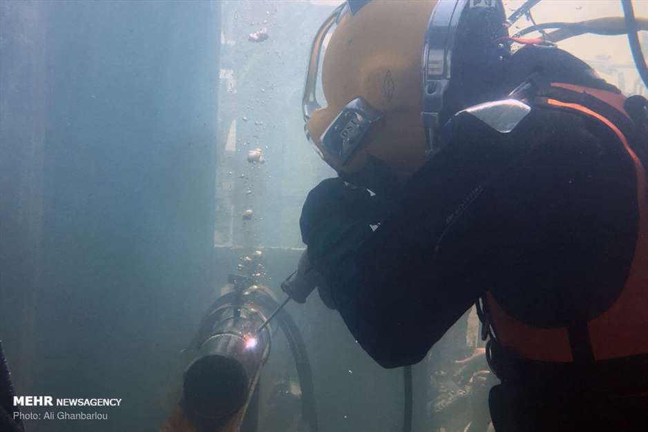 مسابقات ارتش های جهان - جوشکاری زیر آب