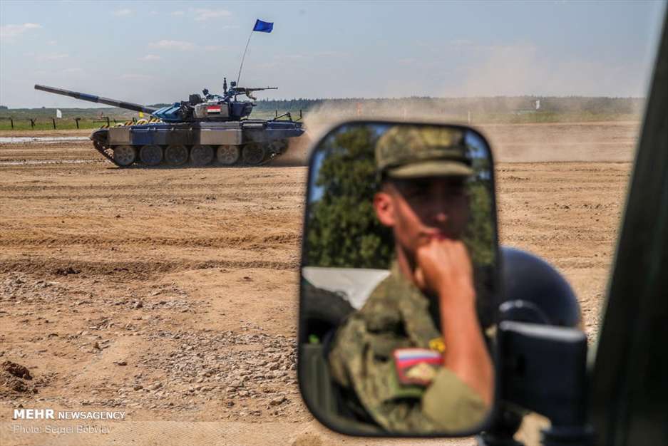 مسابقه تانک ها در روسیه