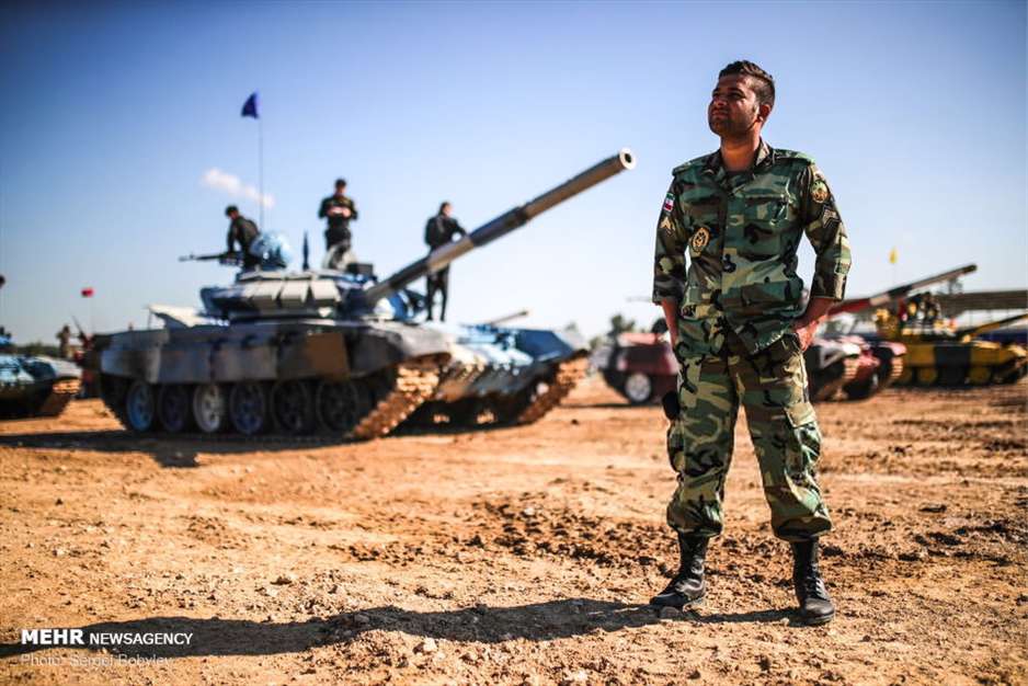 مسابقه تانک ها در روسیه