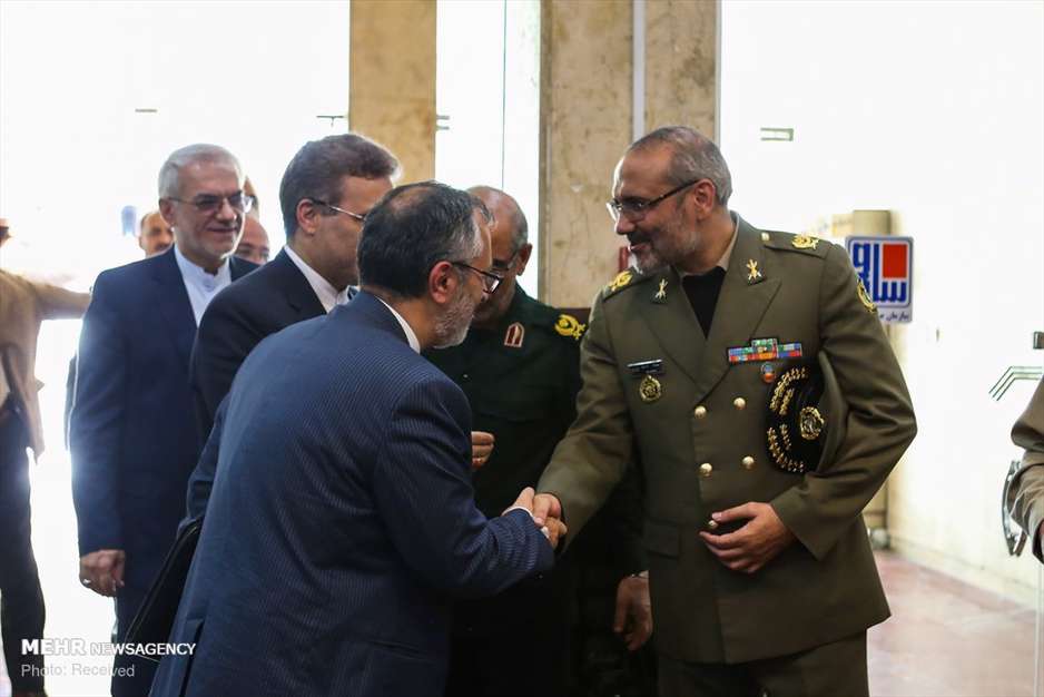 حضور ظریف در وزارت دفاع